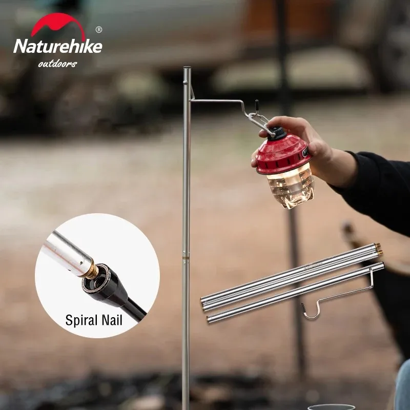 NATUREHIKE Składany stojak na latarnię do biwakowania